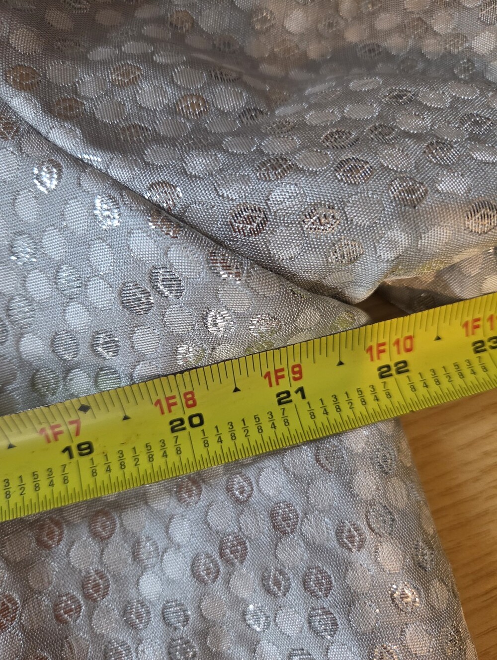 ✨ Lane Bryant Metallic Silver Polka Dot Cropped Jacket 16 - Picture 4 of 10